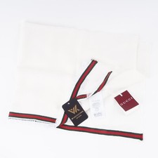 GUCCI 795284 Sciarpa foulard stola di design di lusso in seta e cotone OP: 430 €