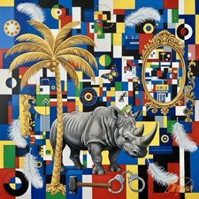 Quadro Moderno Astratto