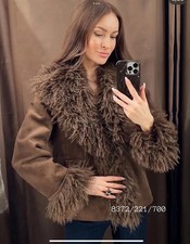 ZARA GIACCA PELLICCIA