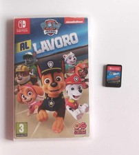 NINTENDO SWITCH / 2 : PAW PATROL : AL LAVORO - Completo, ITALIANO ! CONS 24/48H