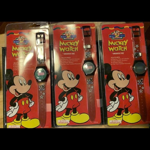 Tre orologi topolino - topolino, in