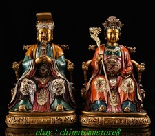 Coppia statue drago fenice