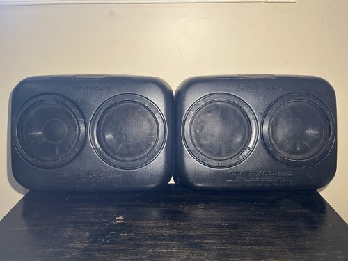 Pair vintage pioneer trx60 - pioneer, ts-trx60