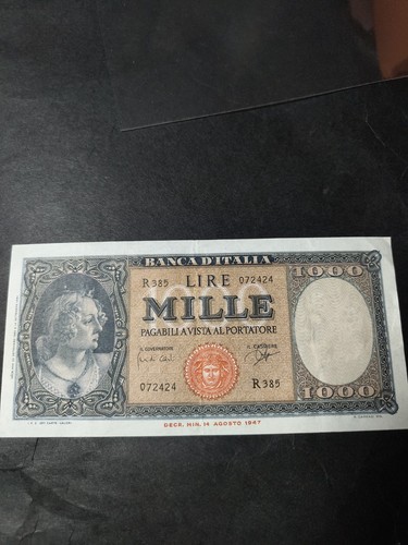 Banconota 1000 lire medusa - 1000,