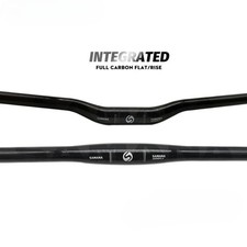 Manubrio bici mtb fibra di