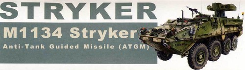 Afv 1134 stryker atgm - afv, m-1134