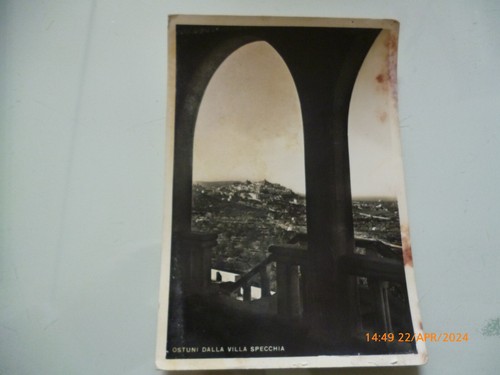 Cartolina viaggiata ostuni - cartolina, "ostuni