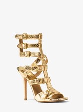 Ming Metallic Snakeskin