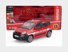 BURAGO 18-01772-22123-VF FIAT - PANDA VIGILI DEL FUOCO 2012 - RED WHITE - 1/24