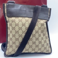 Borsa a tracolla Gucci GG tela