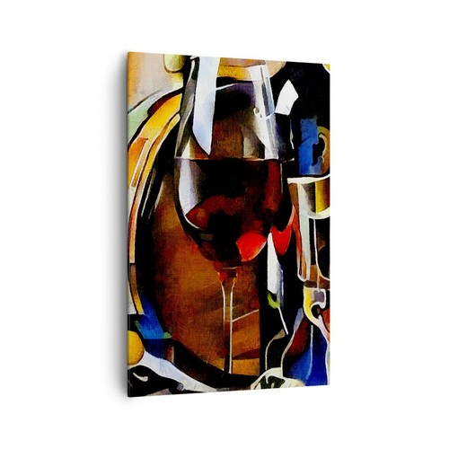 Quadro tela 80x120cm vino - quadro, su