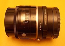 Per Sony E-Mount FullFrame/APS-C MINOLTA AF 50 mm f/1.7 con anello adattatore