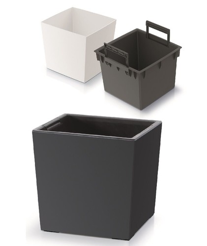 Vaso fiori 1 con - vaso, in