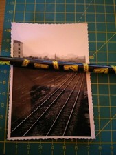 150580 VECCHIA FOTO TRENO BAHN