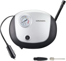 GRUNDIG 12V Mini Compressore, Compressore Aria Pneumatici Auto Pompa Pneumatici Analogica