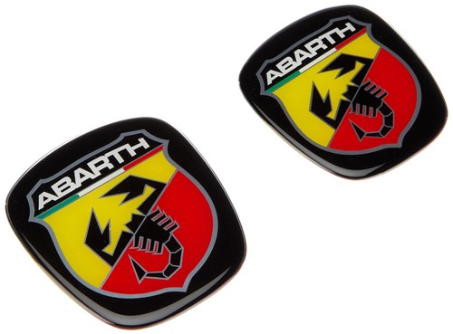 Abarth adesivo logo - abarth, 3d