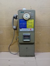 Telefono Pubblico A Gettoni U+i Sip Corazzato   Anni 70 Cabina Telefonica