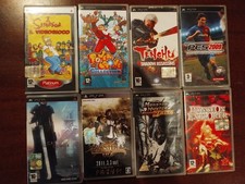 8 Giochi Sony PSP Usato- PAL  - Italiano - Final Fantasy - Monster Hunter 