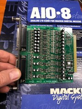 Mackie AIO-8 SCHEDA ANALOGICA
