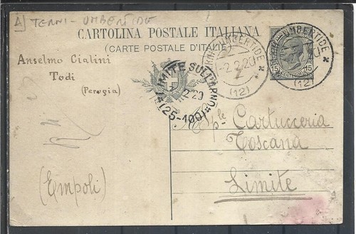 1920 ambulante terni umbertide - 1920,