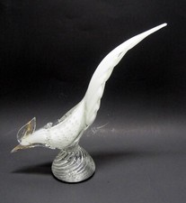 Seguso scultura uccellino in