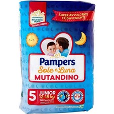 SET 6 PANNOLINI PAMPERS SOLE E