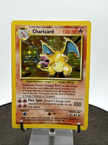 Pokémon tcg charizard base - pokémon,