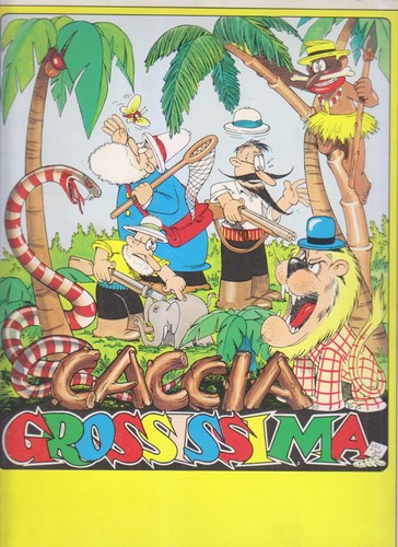 Jacovitti caccia grossissima - jacovitti,