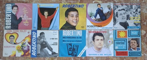 Lotto dischi robertino 8 - robertino, (8