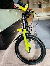 bicicletta bambino usata 16 pollici Btwin 500 DARK HERO