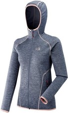 Giacca in pile con cappuccio