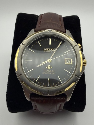 Seiko kinetic titanium sports - seiko,