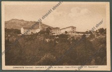 VARESE CARAVATE 08 SANTUARIO DEL SASSO - CASA PP. PASSIONISTI Cartolina 1942
