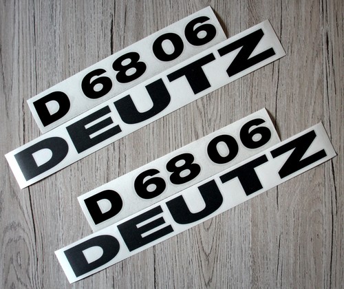 Adesivo deutz per trattore - adesivo,