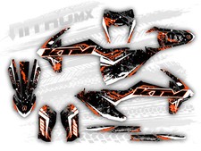 Kit Grafica NitroMX per KTM EXC EXC-F XC-W 125 250 350 450 500 2017 2018 2019