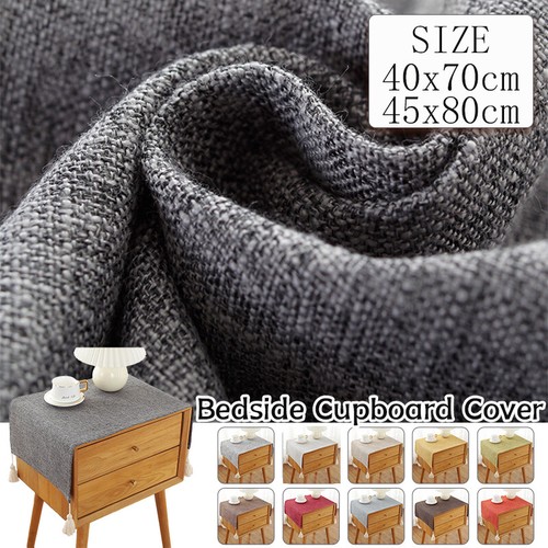 Bedside table cover towel - bedside,