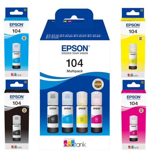 Cartucce originali epson 104 - cartucce,