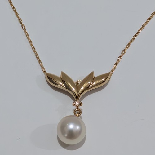 Collana mikimoto usata 2077 - collana,