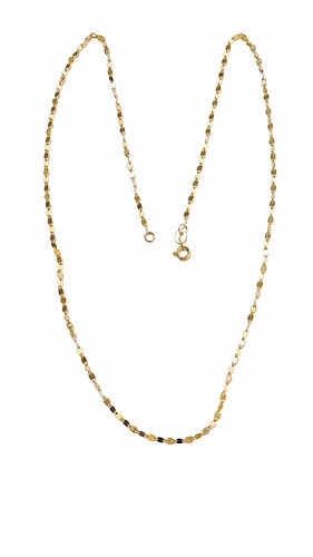 Collana specchiata oro - in,