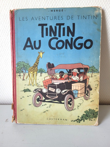 Rare album tintin - tintin, congo