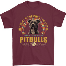 Un Pitbull Cane T-Shirt 100%