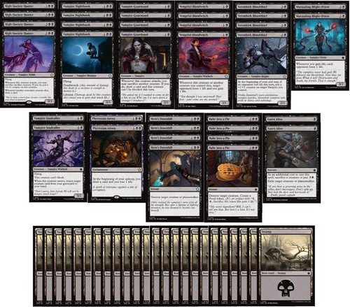 Elite mono black vampire deck - elite,