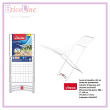 STENDINO STENDIBIANCHERIA PLASTICA RESINA  A CAVALLETTO RUOT ZAFFIRO GIMI VILEDA