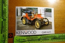 Vecchio Adesivo HiFi Autoradio