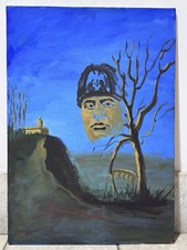 Dipinto Romano Mussolini 