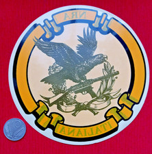 N R A - ITALIANA -decalcomania vintage mm 150