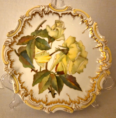 Piatto limoges coiffe - piatto, forma