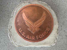 Statua da giardino aeronautica militare ornamento cortile resina finta pietra nuova!