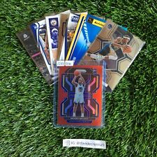 LOT Moses Moody 2021-22 Panini Prizm #308 RC Rookie Red /299