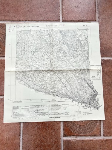 Cantrida 1927 fiume carta - cantrida,
